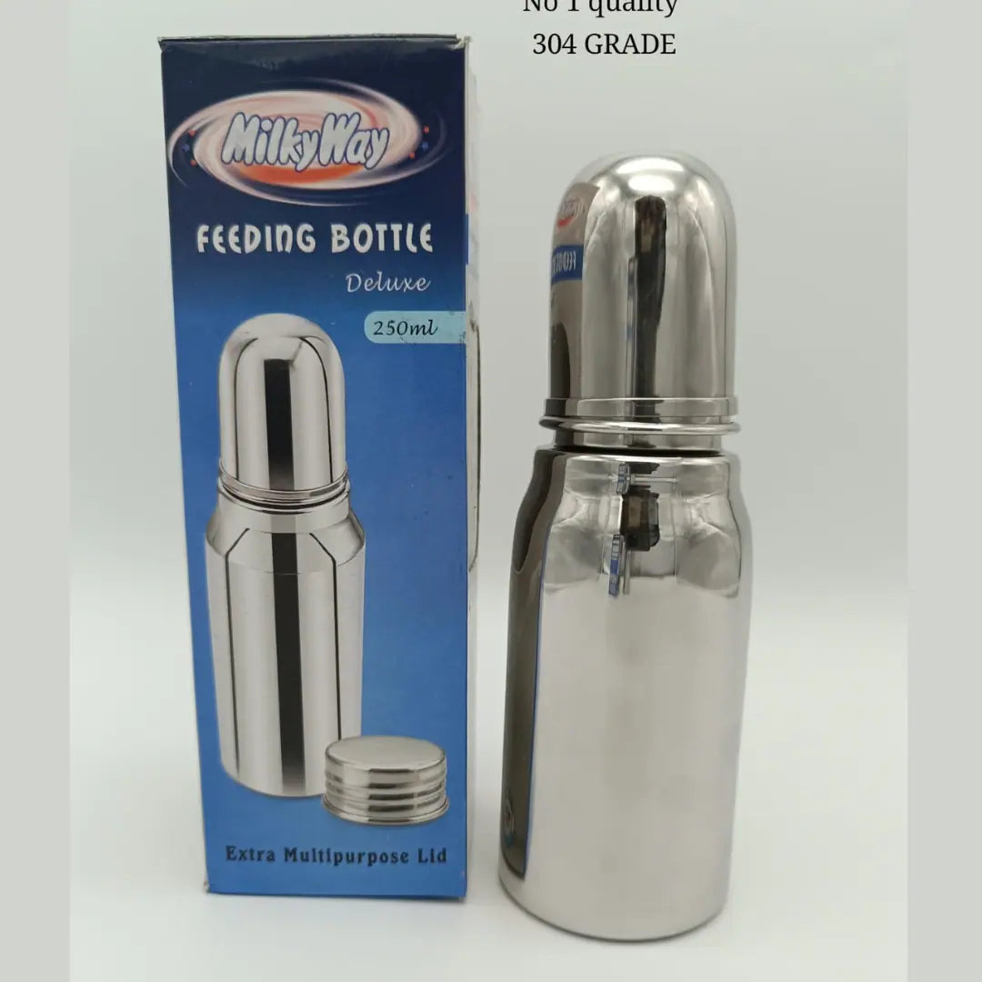 Stainless Steel Feeding Bottle - 200ml/250ml/300ml