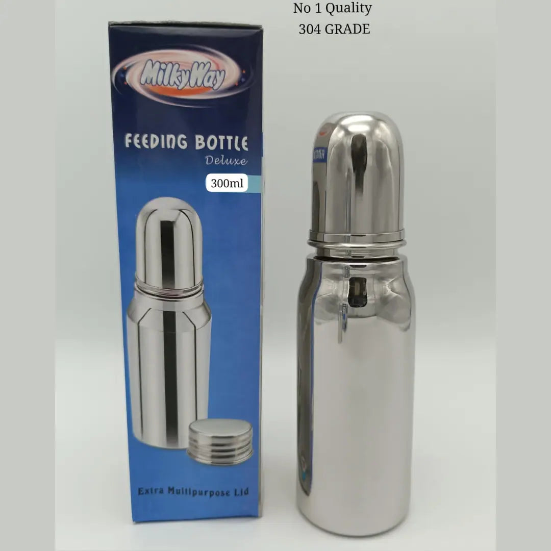 Stainless Steel Feeding Bottle - 200ml/250ml/300ml