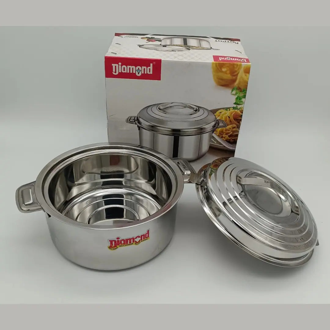 Diamond Insulated Stainless Steel Hot Pot 1.5L/2.5L/3.5L