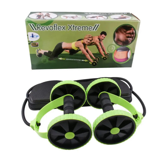 Revoflex Xtreme Multi-Directional Ab Roller Fitness Kit