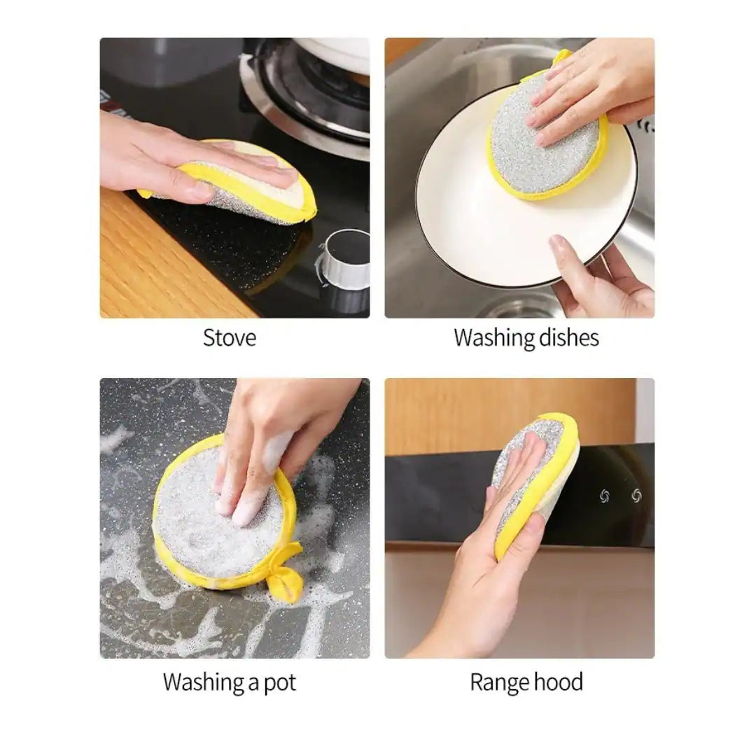 Double-Sided Cleaning Sponge