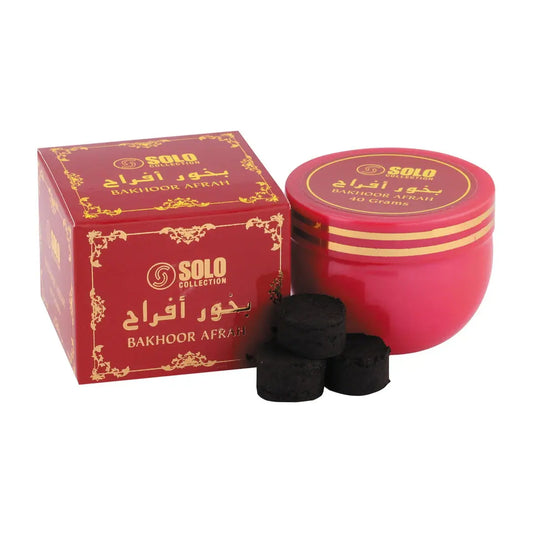 Bakhoor Afrah - Solo Collection (40g Incense)