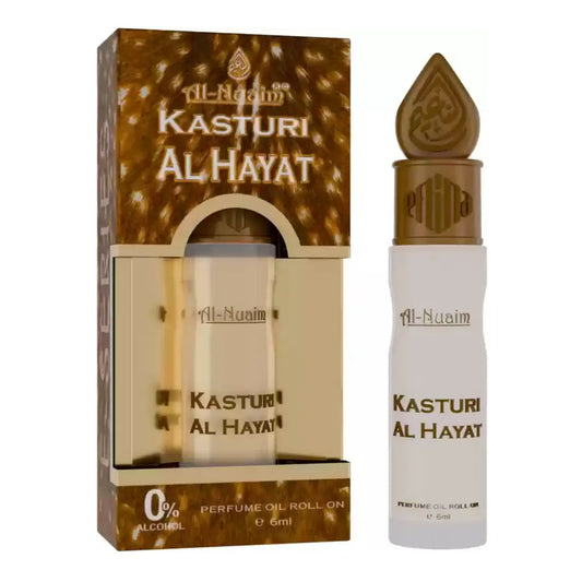 Al Nuaim Kasturi Al Hayat 6ml Attar 