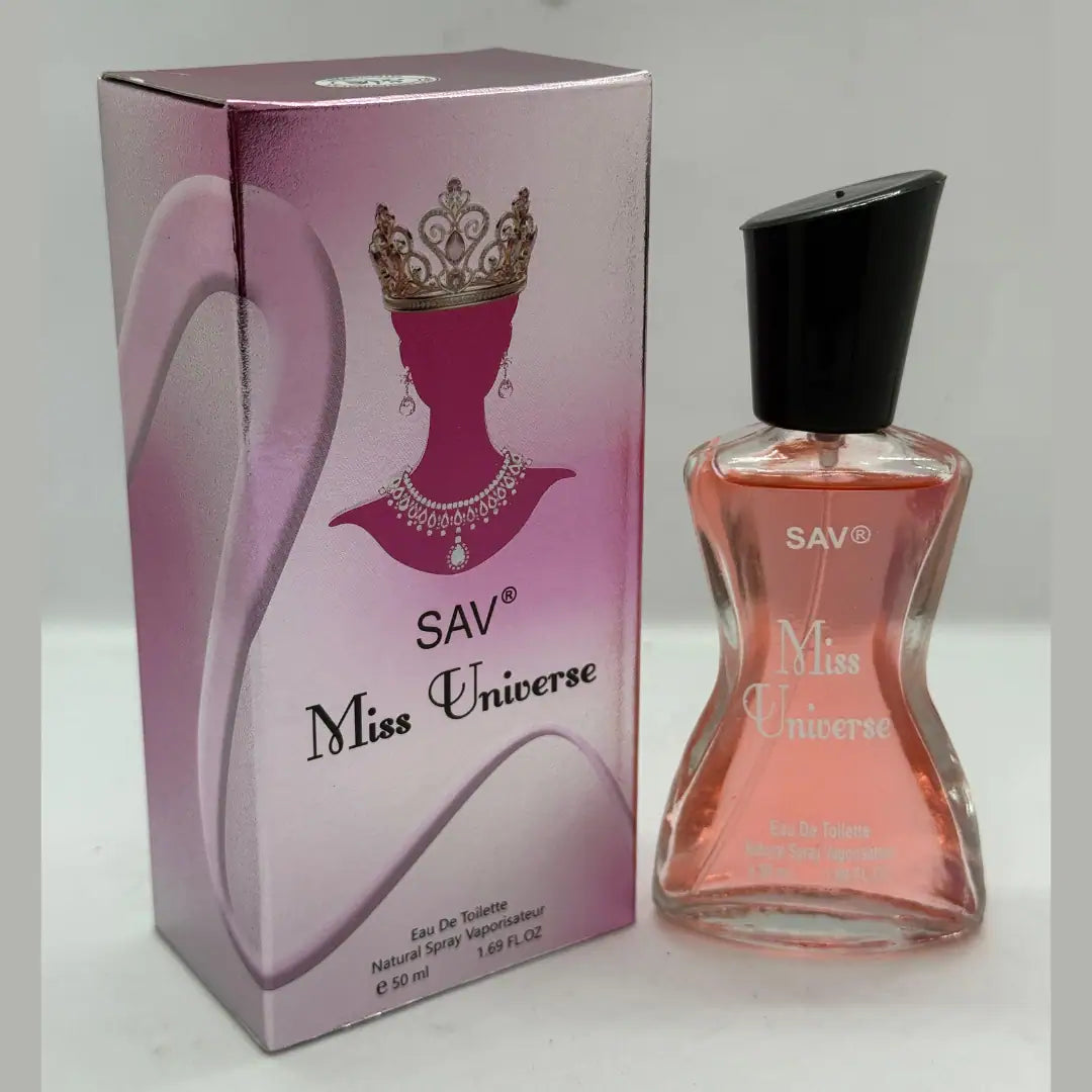 SAV Miss Universe Eau De Toilette - 50ml, Pink Liquid