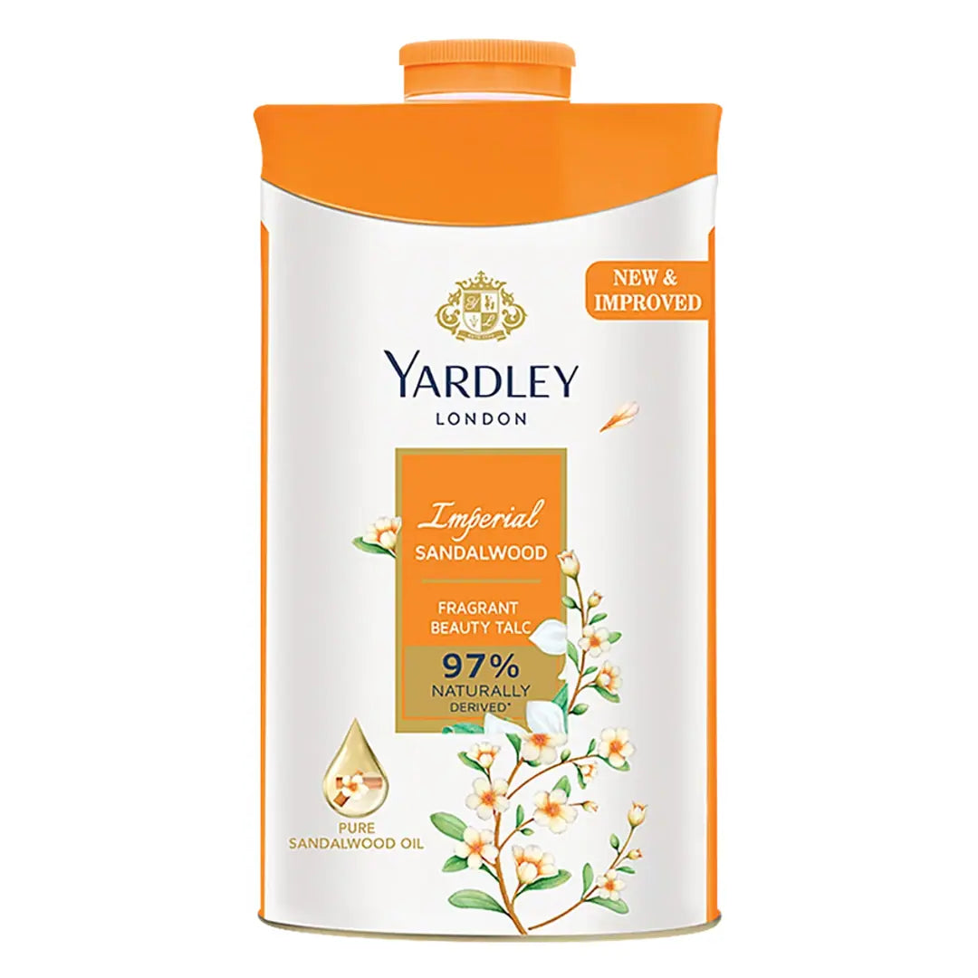 Yardley London Imperial Sandalwood Fragrant Beauty Talc - 250g