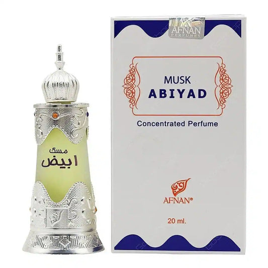 Afnan Musk Abiyad 20ml Attar