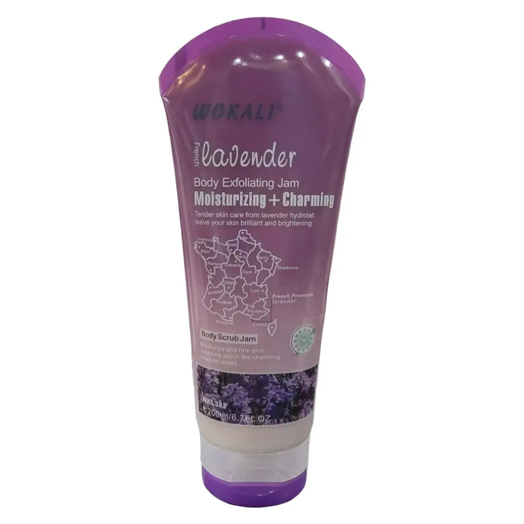 WOKALI French Lavender Body Exfoliating Jam 200ml