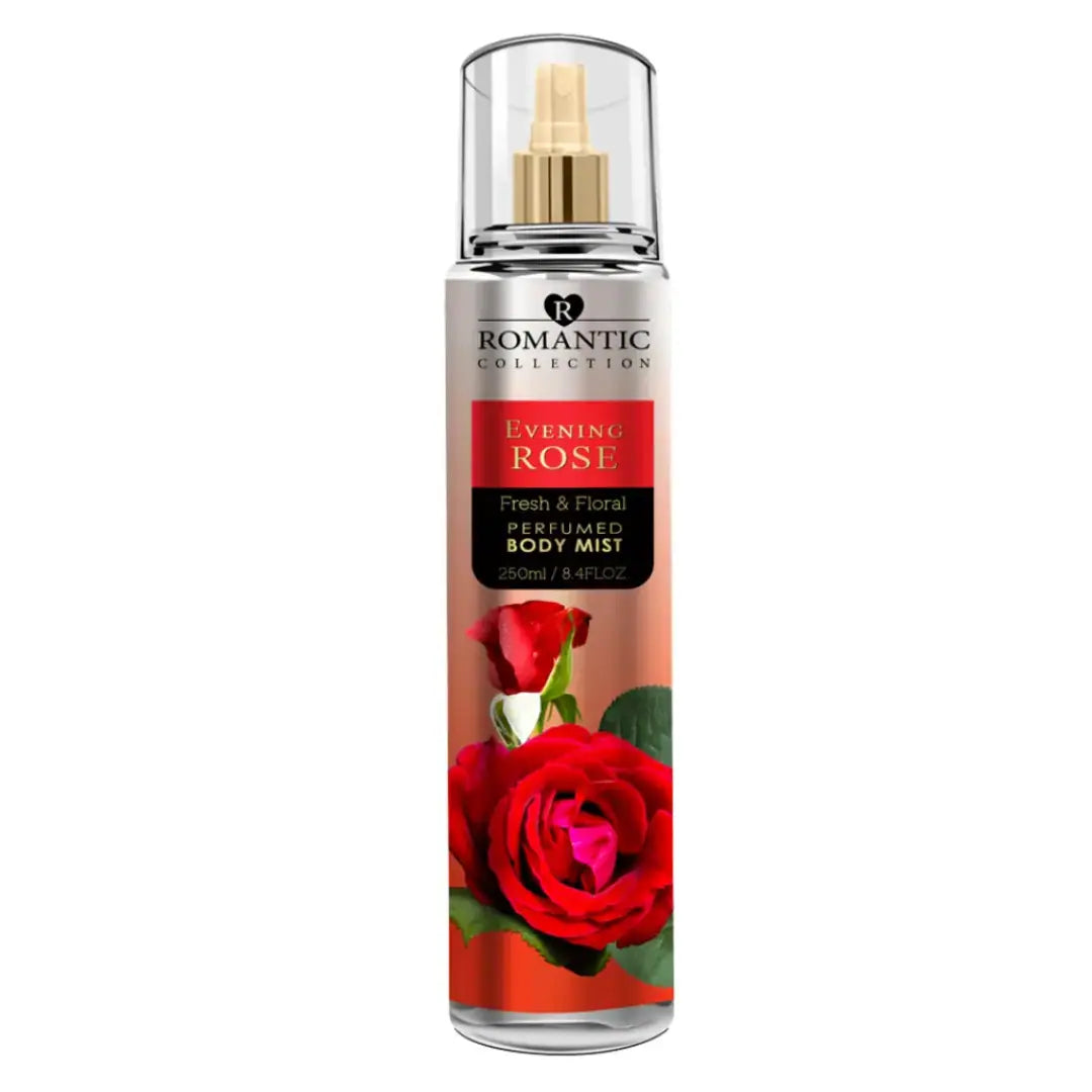 Romantic Collection Evening Rose Fresh & Floral Perfumed Body Mist 250ml