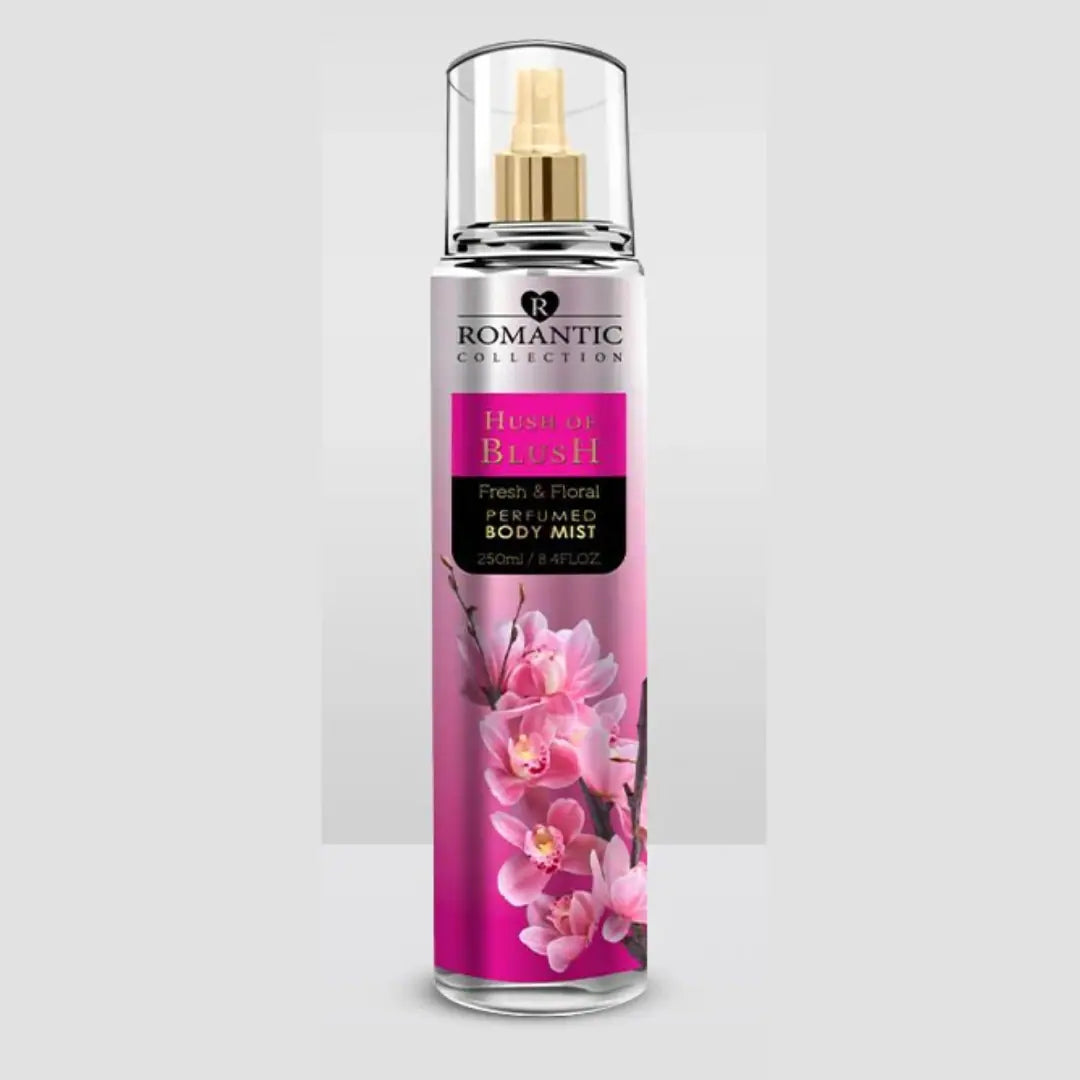 Romantic Collection Hush of Blush Fresh & Floral Perfumed Body Mist 250ml