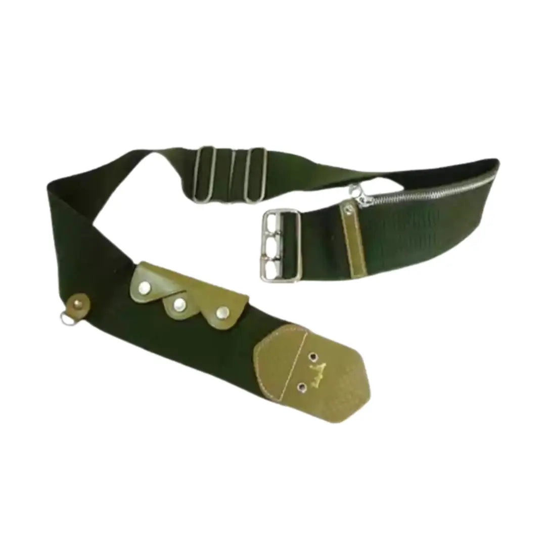Hajee Belt Haj Umrah Dark Green 3 Inch