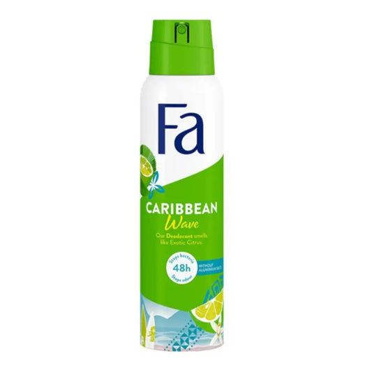 Fa Caribbean Wave 150ml Deodorant Spray