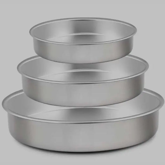 3-Piece Aluminum Baking Tray Set