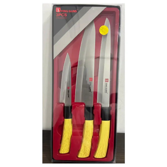 3-Piece Stainless Steel Kitchen Knife Set