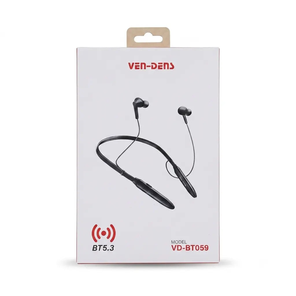 VEN-DENS Bluetooth 5.3 Wireless Neckband Earphones – VD-BT059