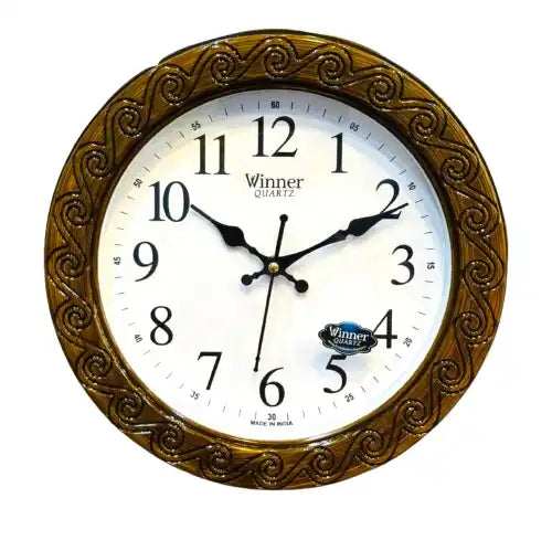 Elegant Ornate Wall Clock 12x12 Inches