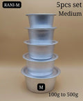 5-Piece Aluminum Cooking Pot Set