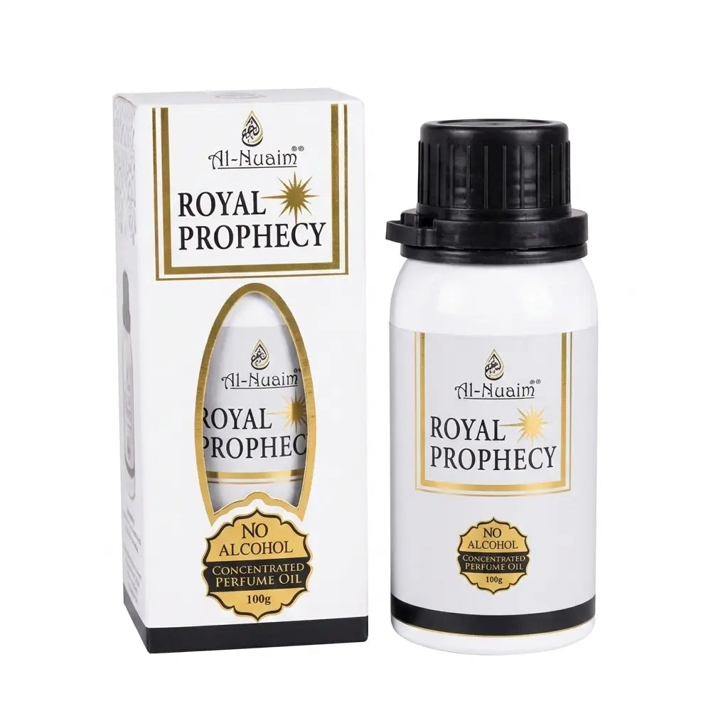 Al-Nuaim Royal Prophecy Concentrated Perfume Oil | 100g | Alcohol-Free Attar | Unisex