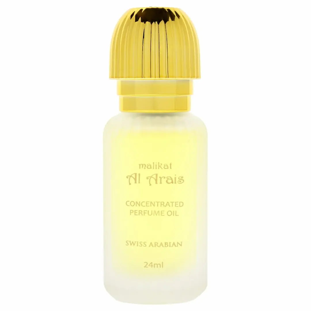 Swiss Arabian Malikat Al Arais Concentrated Perfume Oil – 24ml | Alcohol-Free Long-Lasting Attar