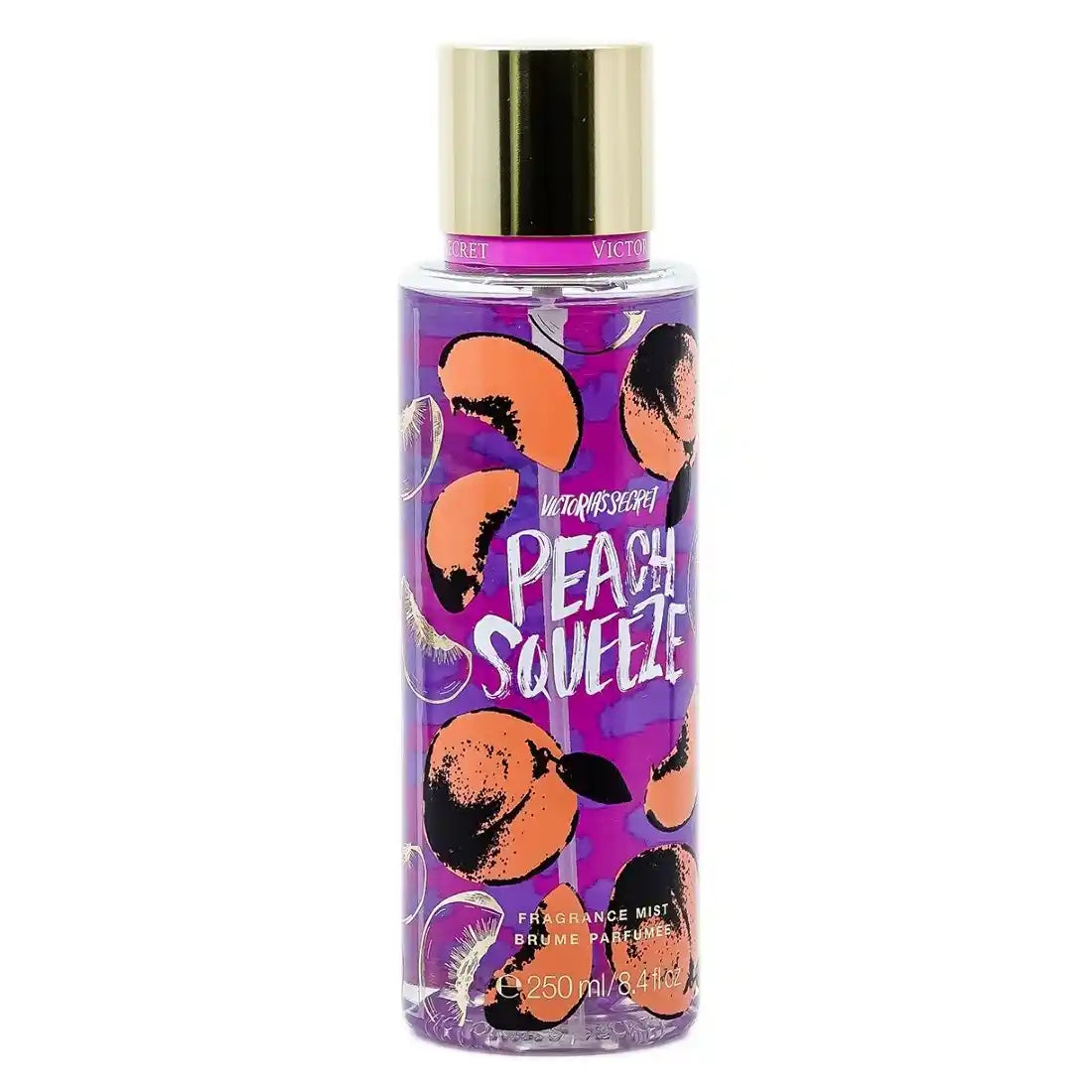 Victoria's Secret Peach Squeeze – 250ML Body Mist | Juicy Peach & Sweet Floral Splash