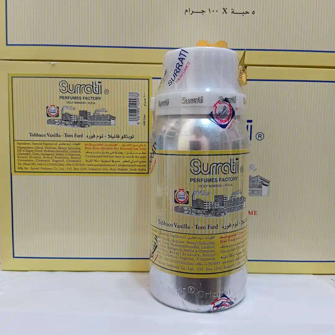 Surrati Tobbaco Vanilla Tom Fard 100g Attar