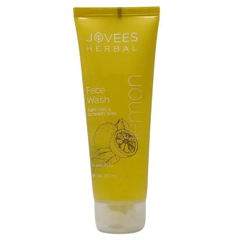 Jovees Herbal Lemon 120ML Face Wash Purifying Glowing Skin