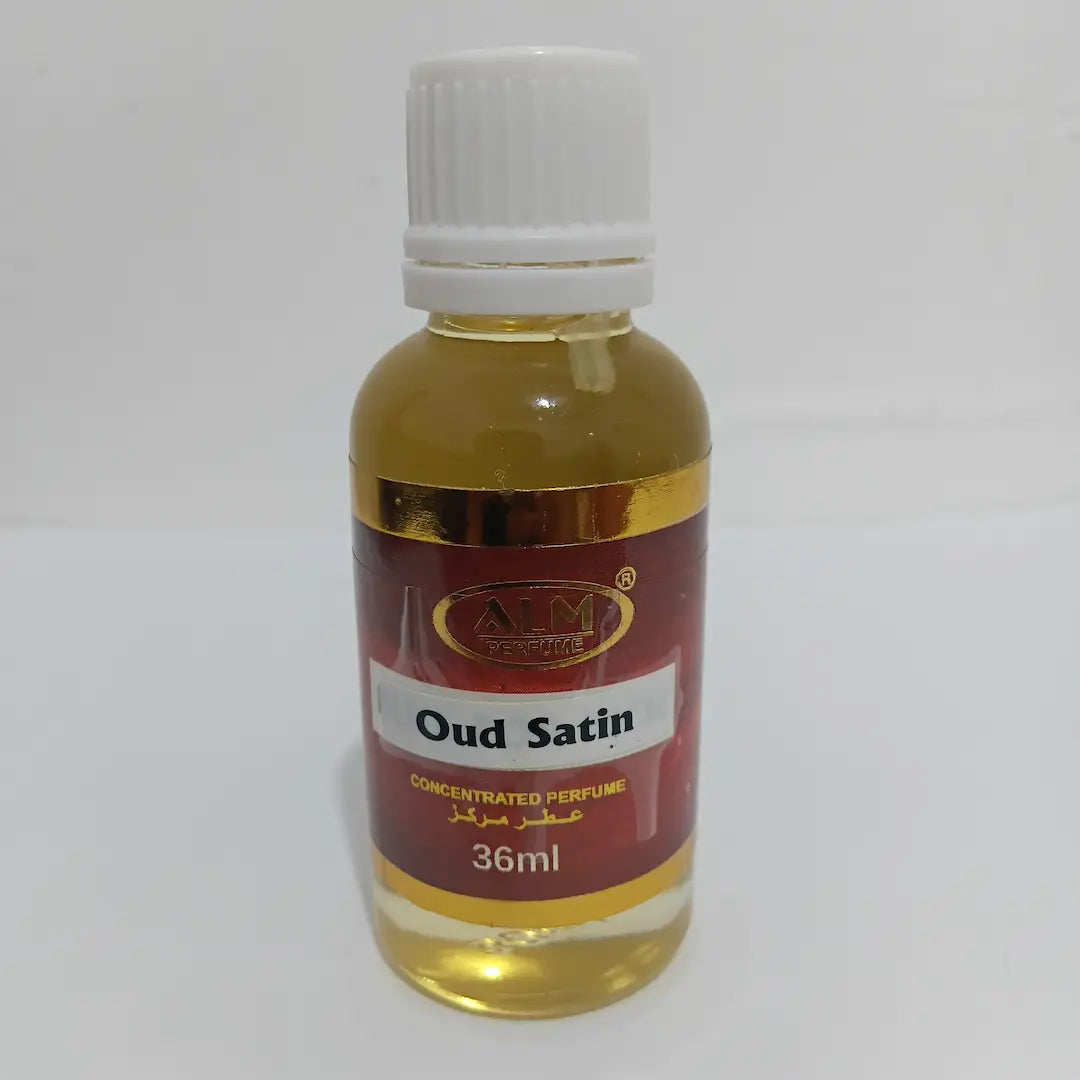ALM Perfumes Oud Satin 36ml Attar – Luxurious Oriental Woody Scent
