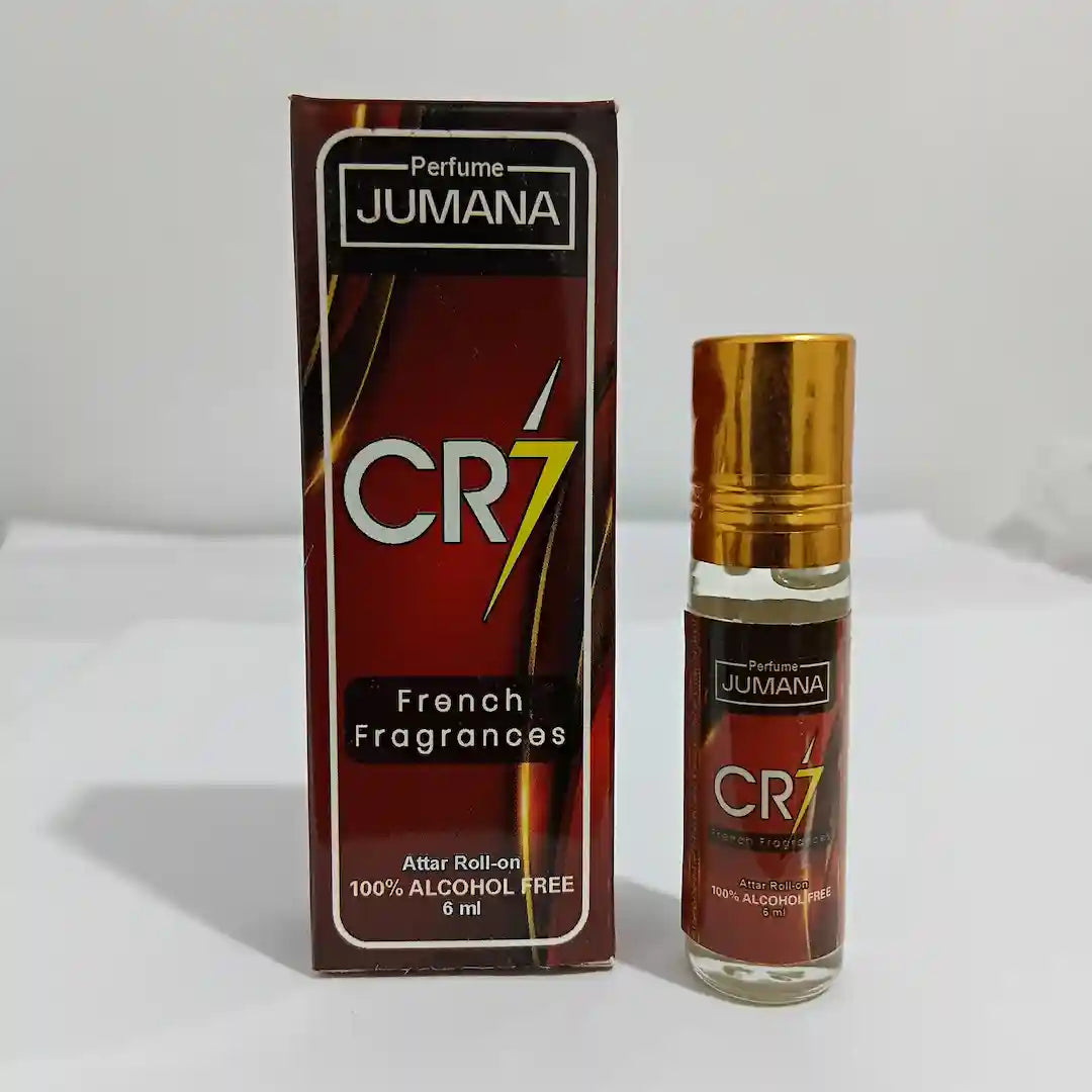 Jumana Perfumes CR7 6ml Attar – Fresh & Sporty Unisex Perfume Oil