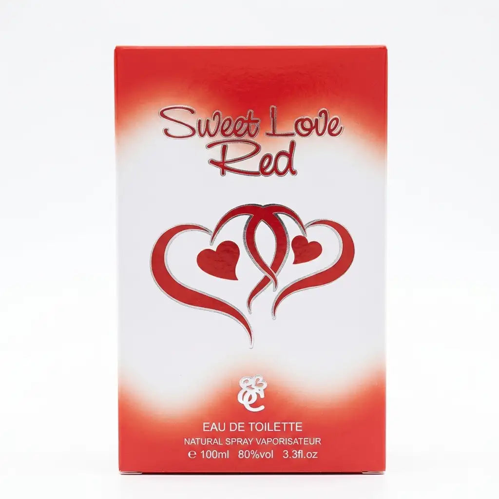 Sweet Love Red EDT | Romantic Floral Eau de Toilette for Women | 50ml / 100ml Natural Spray