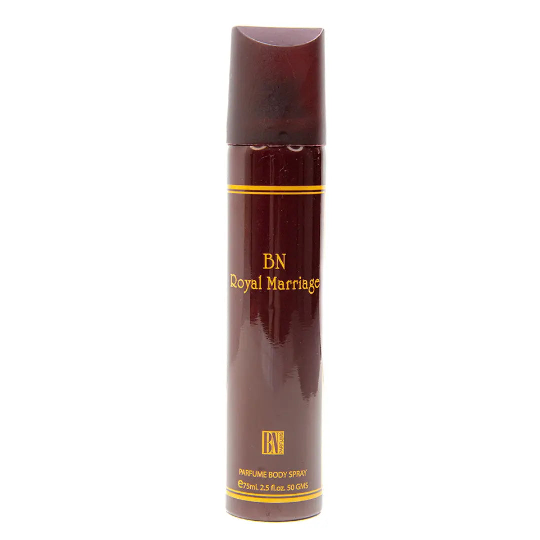 BN Perfumes Royal Marriage 75ml Body Spray – A Union of Elegance & Charm