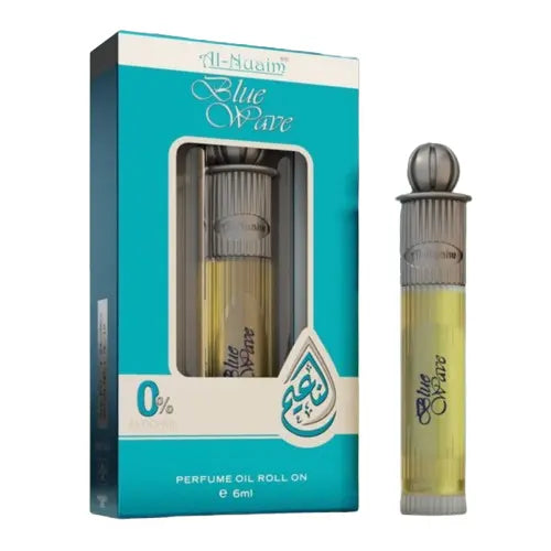 Al Nuaim Blue Wave Attar – 6ML | Fresh Aqua Citrus Perfume Oil