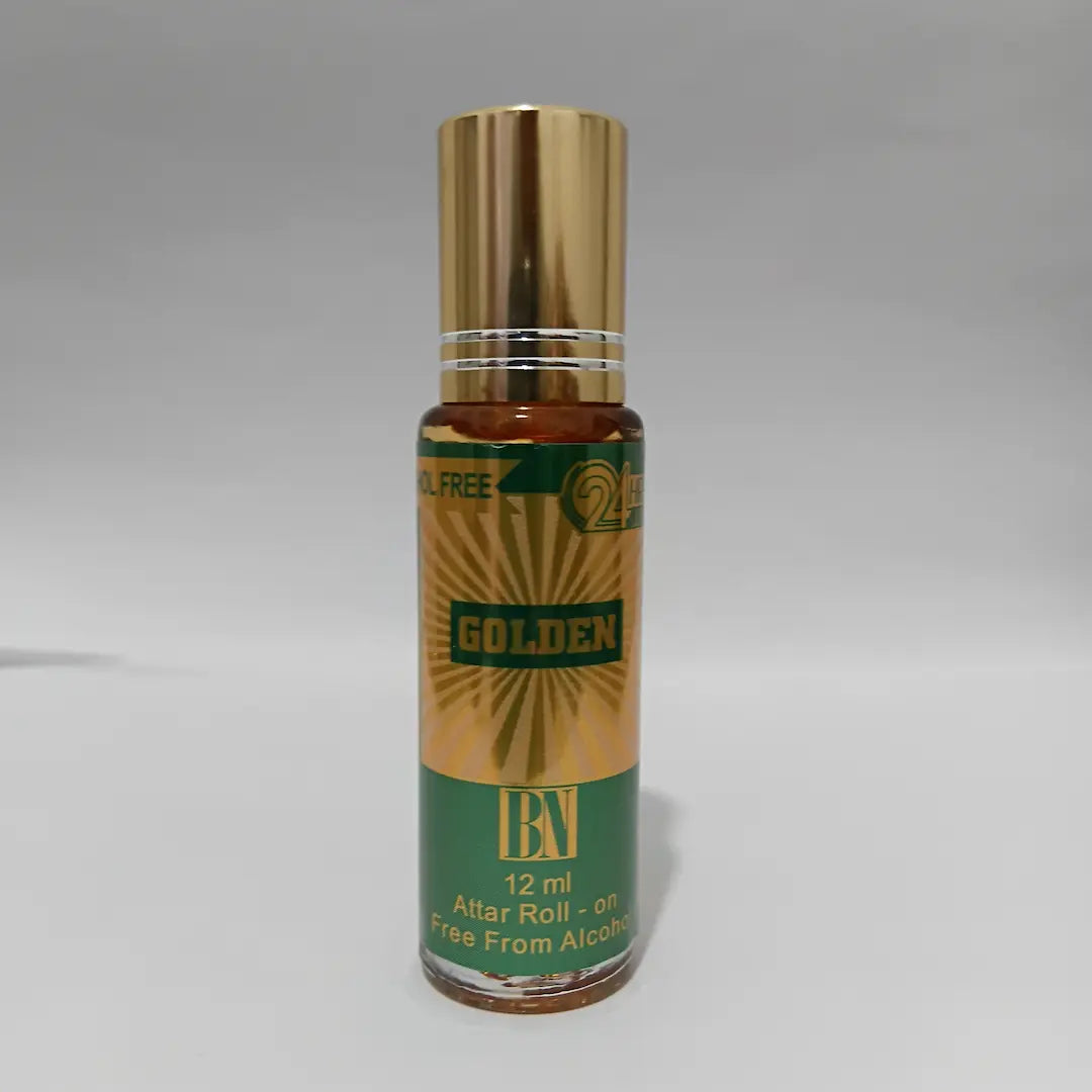 BN Perfumes Golden 12ml Attar – Oil Fragrance