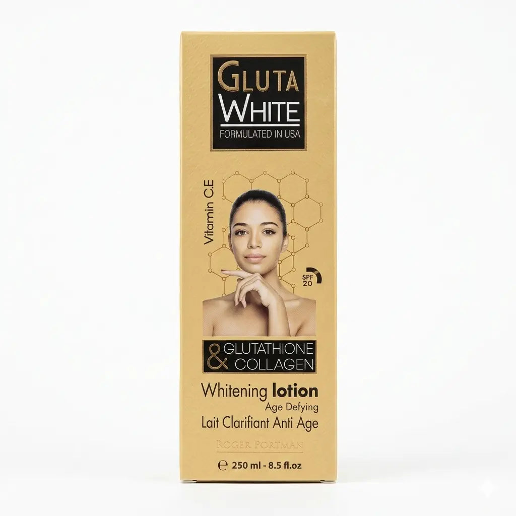 Gluta White Age Defying Whitening Lotion with Glutathione & Collagen SPF20 – 250ml