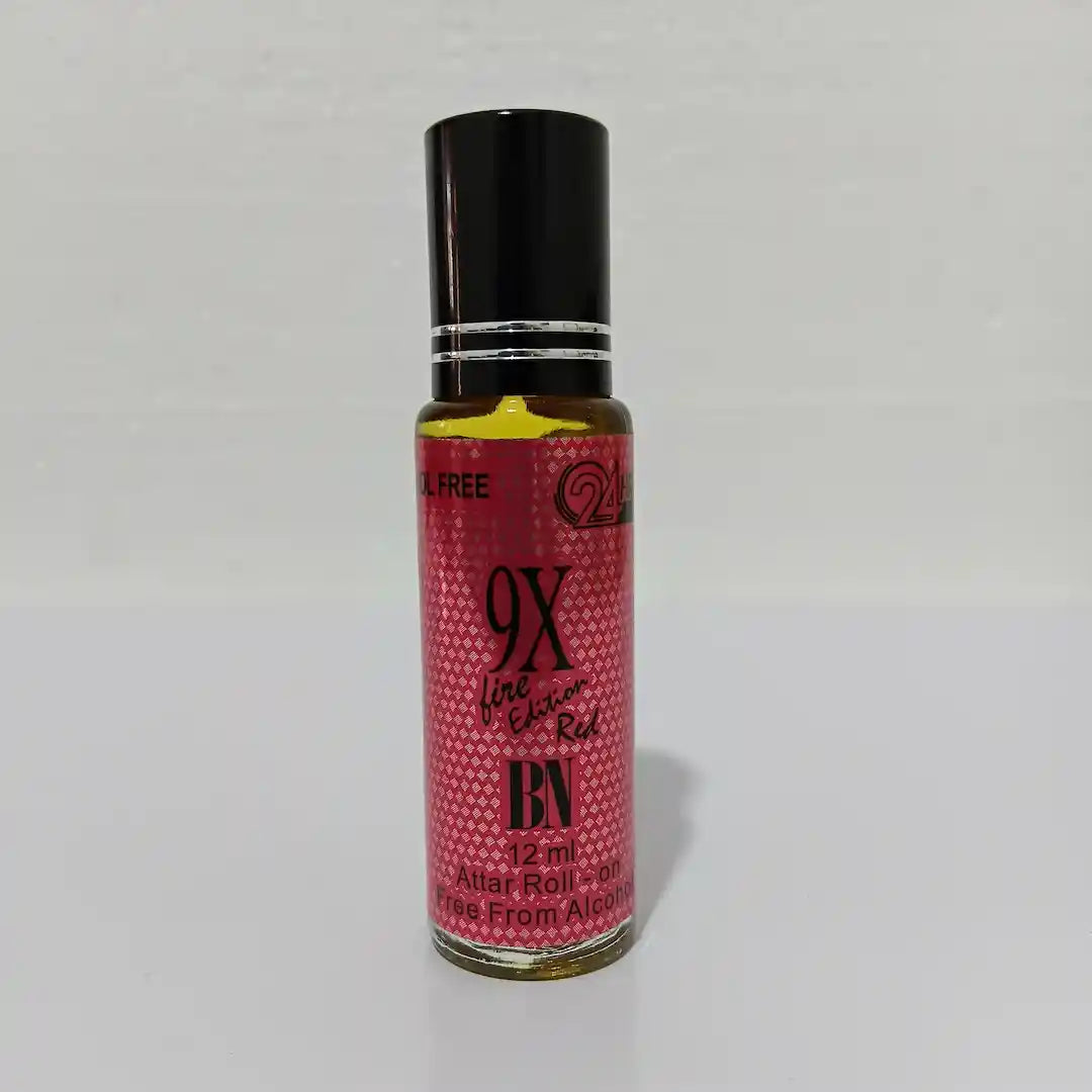 BN Perfumes 9X Fire Edition Red 12ml Attar