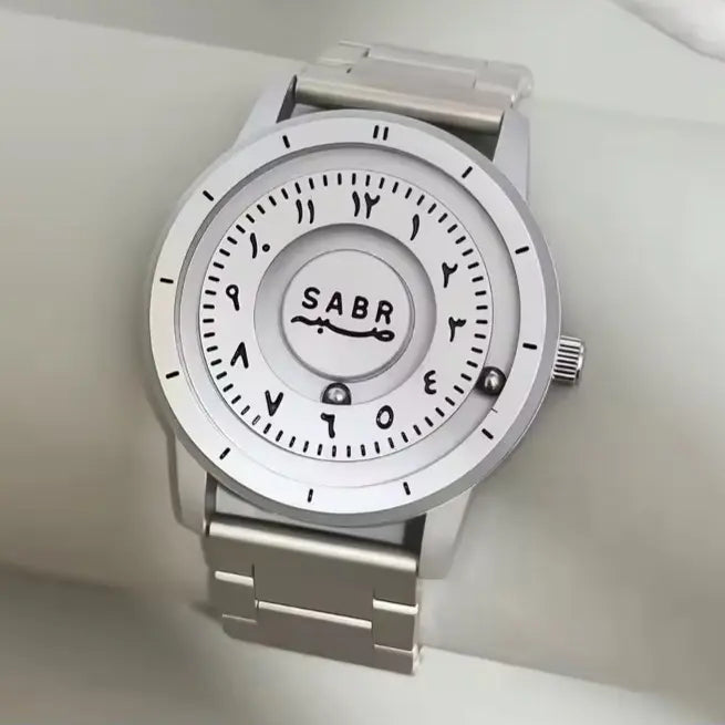 SABR Legacy Stainless Steel Watch – Black & Silver Editions