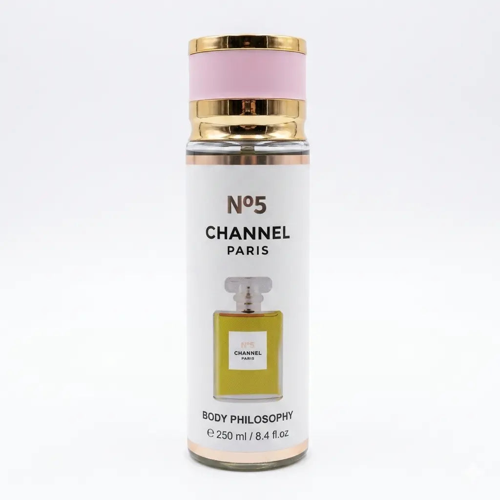 Channel Paris No5 Body Philosophy Fragrance Mist for Women | 88ml / 250ml | Classic Floral Aldehyde Mist
