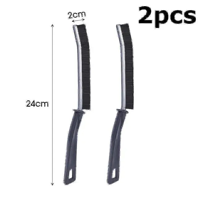 2-Piece Long Gap Cleaning Brush – Slim Crevice Cleaning Brush for Kitchen & Home