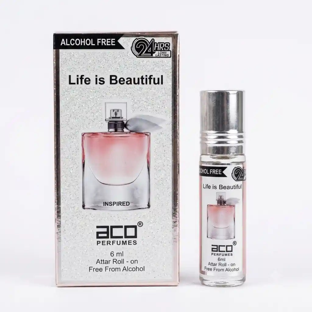 Aco Perfumes Life is Beautiful 6ml Attar