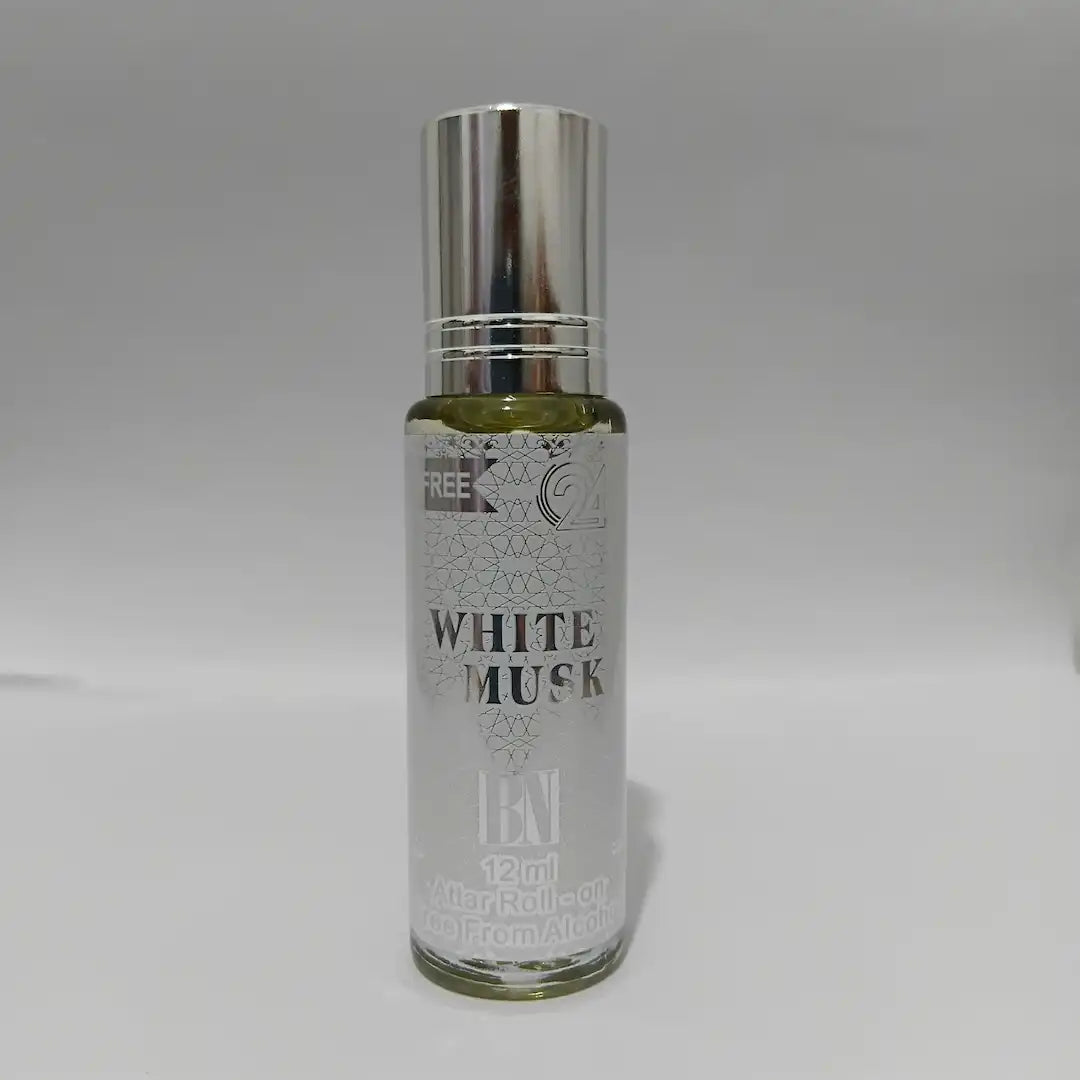 BN Perfumes White Musk 12ml Attar – Soft & Refreshing Oil Fragrance