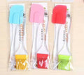 Silicone Spatula & Brush Set – 2pcs (Random Color)