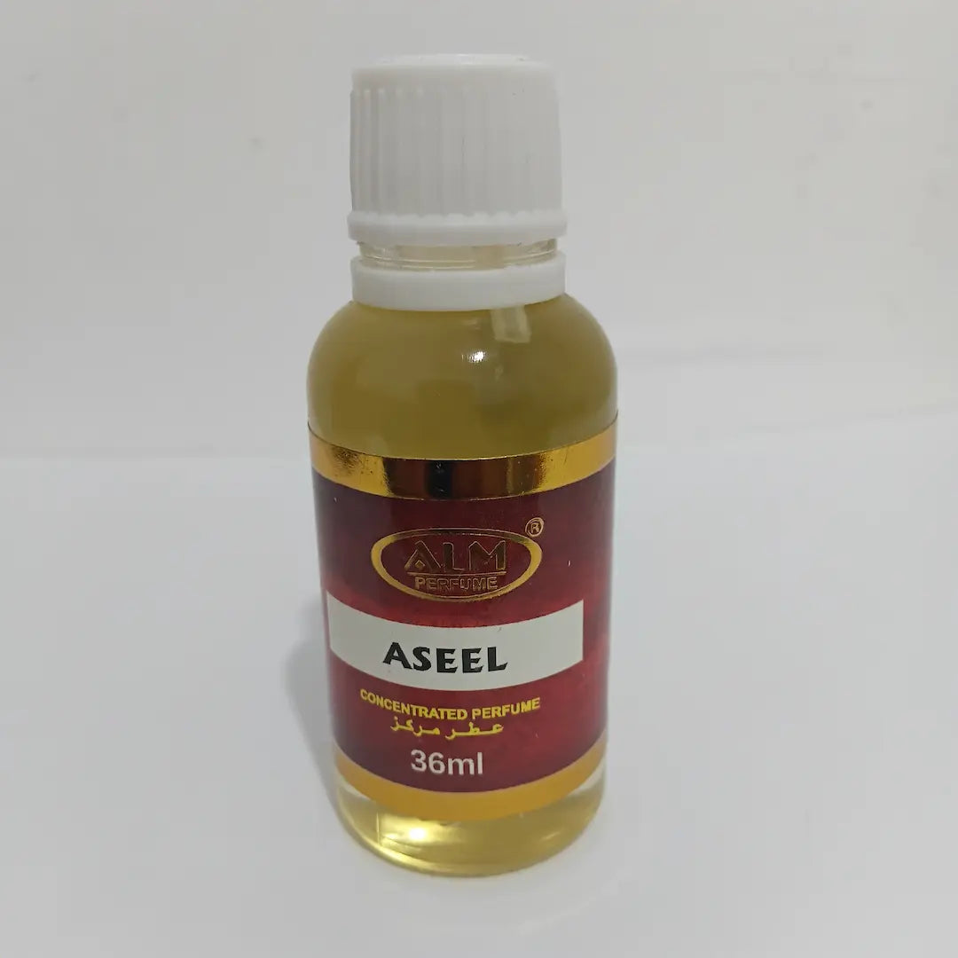 ALM Perfumes Aseel 36ml Attar – Classic Oriental Woody Fragrance