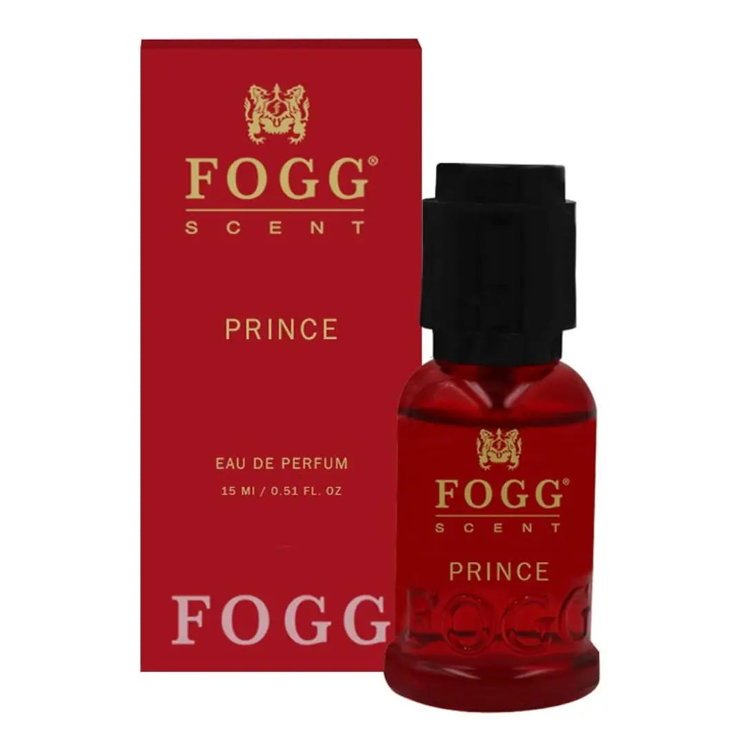Fogg Scent Prince Eau De Parfum – 15ML | Fresh & Elegant Fragrance for Men