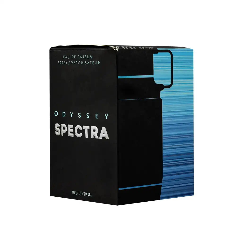 ODYSSEY Spectra Blu Edition Eau De Parfum – 100ml | Long-Lasting Fresh Aqua Fragrance for Men