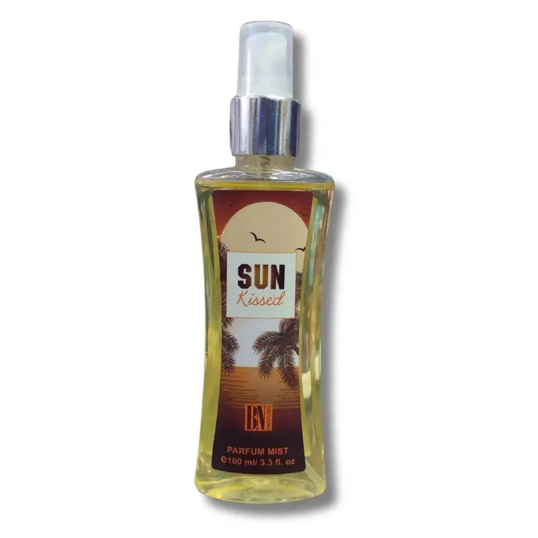 BN Perfumes Sun Kissed – 100ML Parfum Mist | Warm Citrus Floral with a Summer Glow