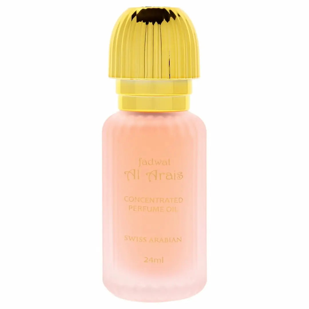 Swiss Arabian Fadwat Al Arais Concentrated Perfume Oil – 24ml | Alcohol-Free Long-Lasting Oriental Floral Attar for Women
