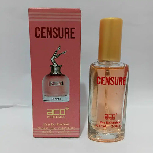 Aco Perfumes Censure 22ml Eau De Parfum – Compact Luxury Scent