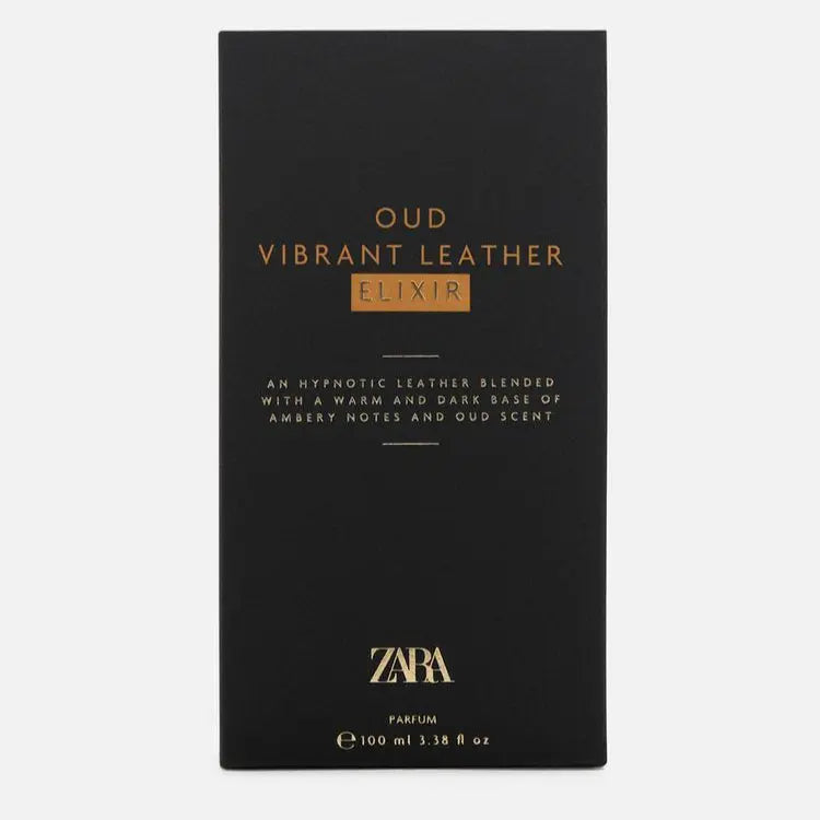 Zara Oud Vibrant Leather Elixir Eau de Parfum – 100ml – BIG PETTAH