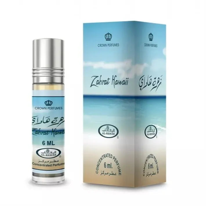 Al Nuaim Zahrat Hawaii 6ml Attar Roll-On – Crown Perfumes