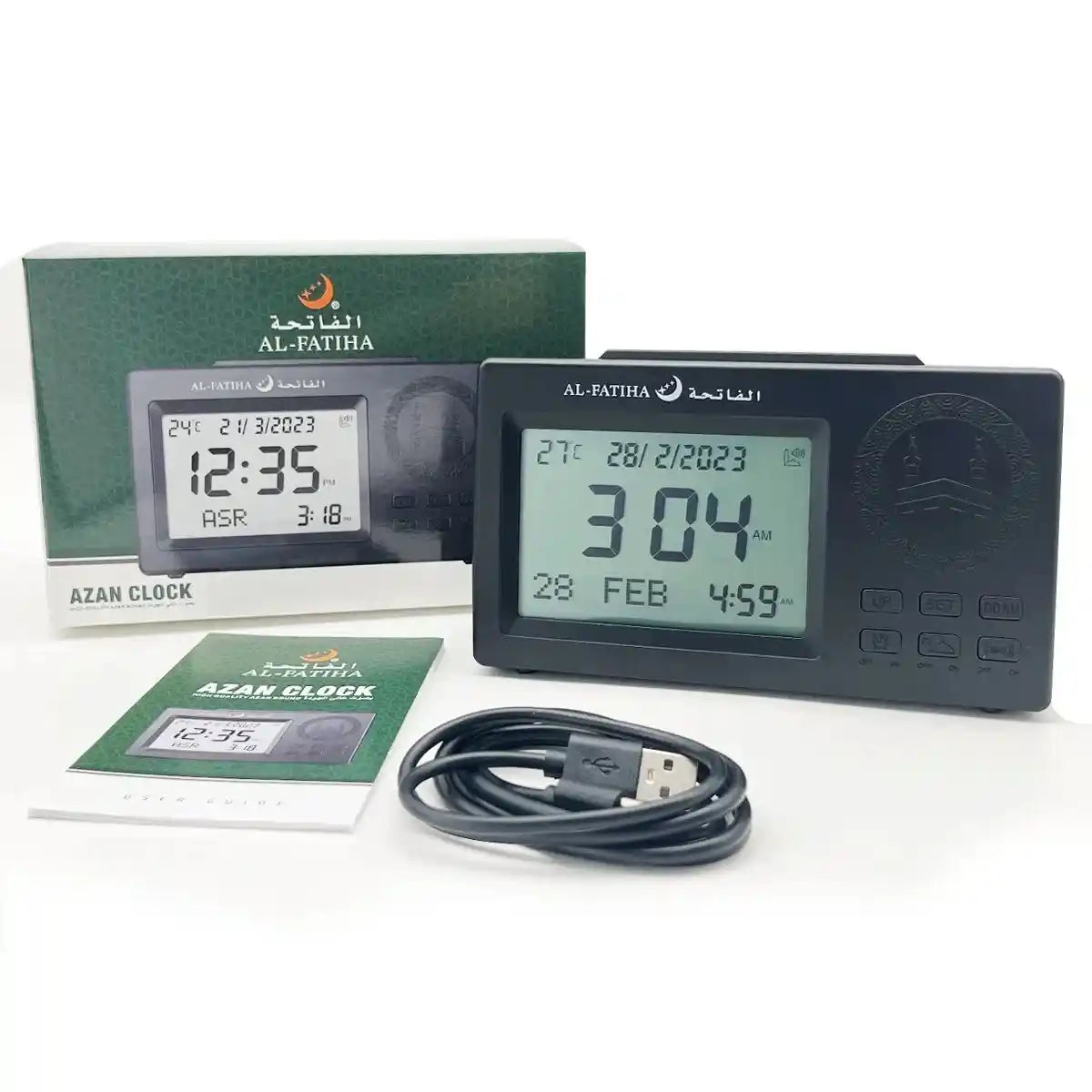 Al Fatiha Azan Clock Model No. FAJ 106