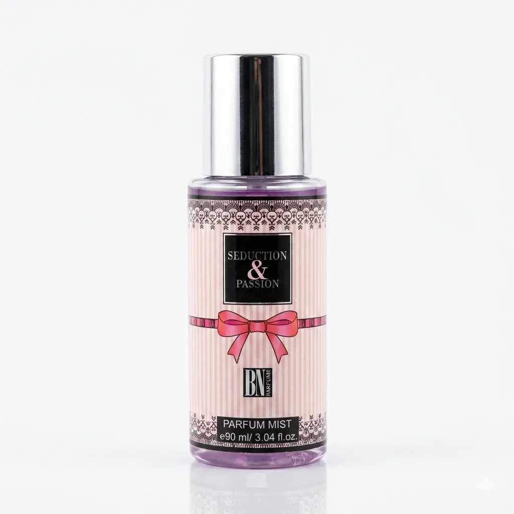BN Perfumes Seduction & Passion – 250ML Parfum Body Mist | Bold Floral & Sweet Musk Blend