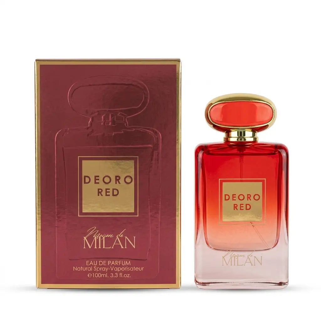 Maison de Milan Deoro Red Eau de Parfum | 100ml | Luxury EDP for Women